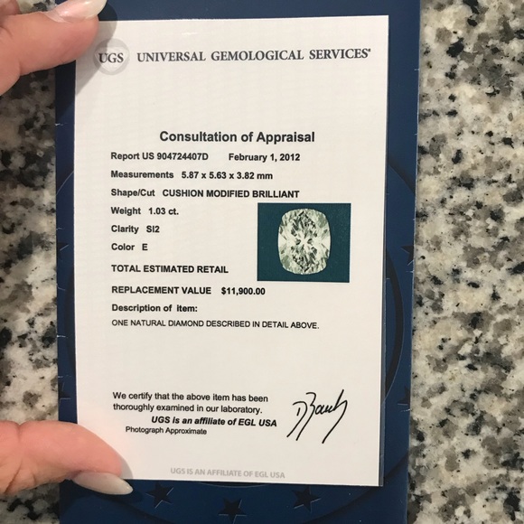 Diamond Bridal Set - Picture 7 of 8